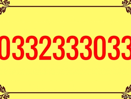 0332333033 stt giá 3 triệu