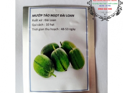 Hạt giống Mướp các loại Chất Lượng, giá Rẻ, Nảy mầm Tốt