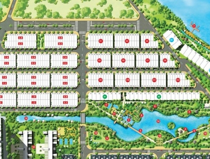 Bán cặp shophouse trục chính dự án Lavila Kiến Á Nhà Bè