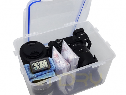 Bảo vệ máy ảnh, máy quay bằng hạt hút ẩm (Vndry)