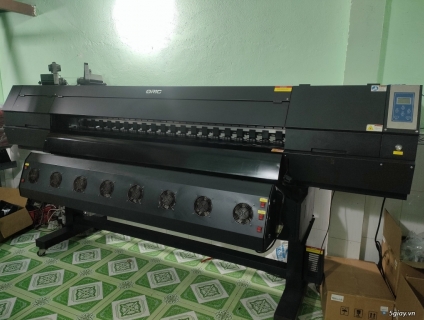 Máy in bạt 1m9 cũ lắp đầu phun mới giá tốt