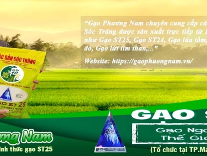 Gạo ST25 (Ông Cua) Chính Hãng - Túi 5kg