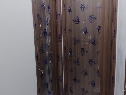 Cửa nhựa abs hàn quốc vừa mới lắp đặt xong