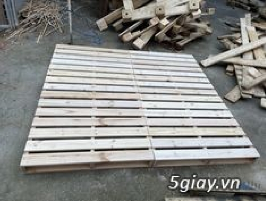 GIƯỜNG PALLET GỖ 1M8*2