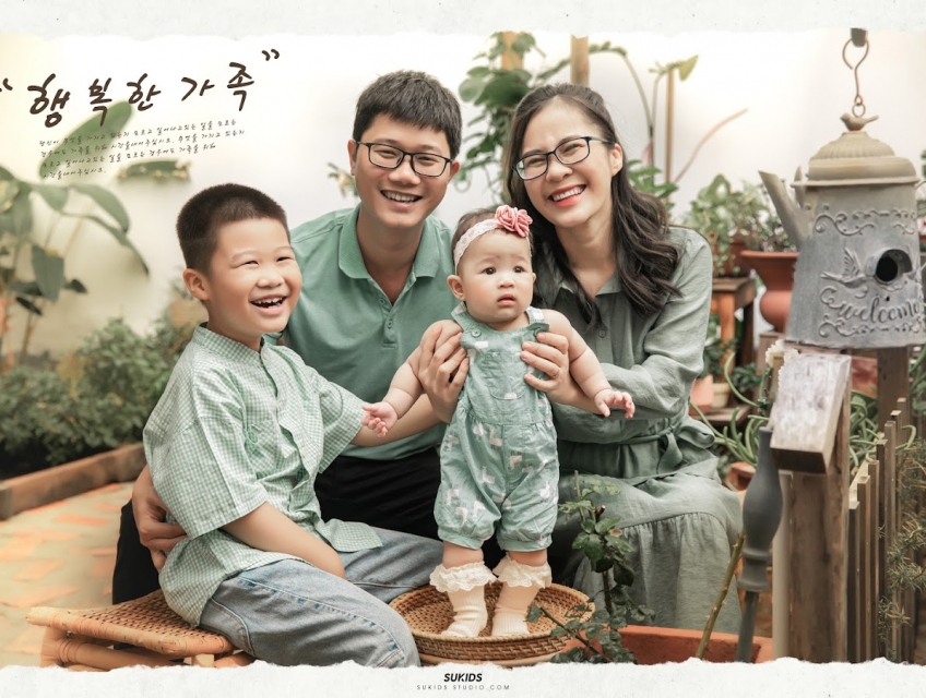 Chụp ảnh gia đình đẹp và ý nghĩa tại Sukids