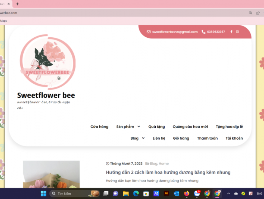 Top 3 cửa hàng bán hoa handmade uy tín tại TP HCM