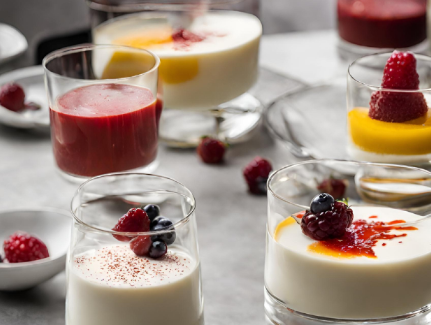 bán nguyên liệu để làm panna cotta