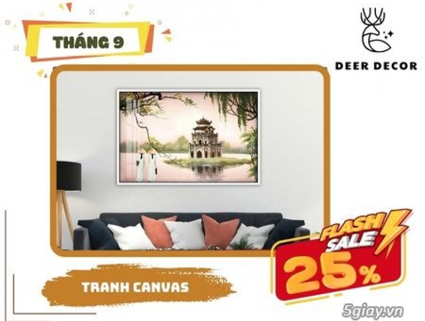 Tranh Treo Tường Hồ Gươm Hà Nội