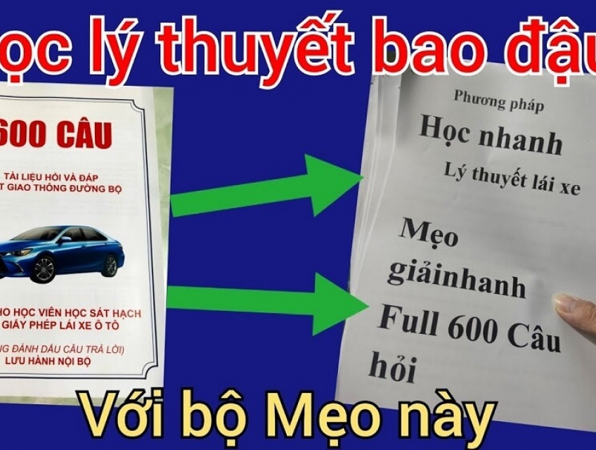 Mẹo giải nhanh full 600 câu hỏi thầy chiến pdf, tài liệu mẹo lý thuyết mô phỏng B1 B2 C