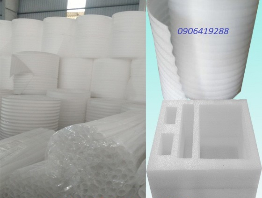 Mút xốp pe bọc lót đồ gỗ nội thất tại Long An