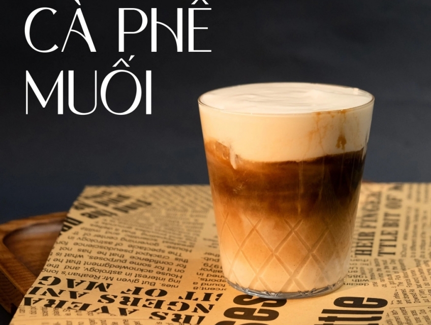 Công thức cà phê muối