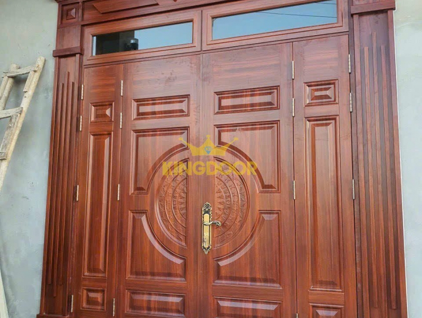 Cửa Thép Vân Gỗ Tại Long Khánh - Tinh Xảo Và Sắc Nét