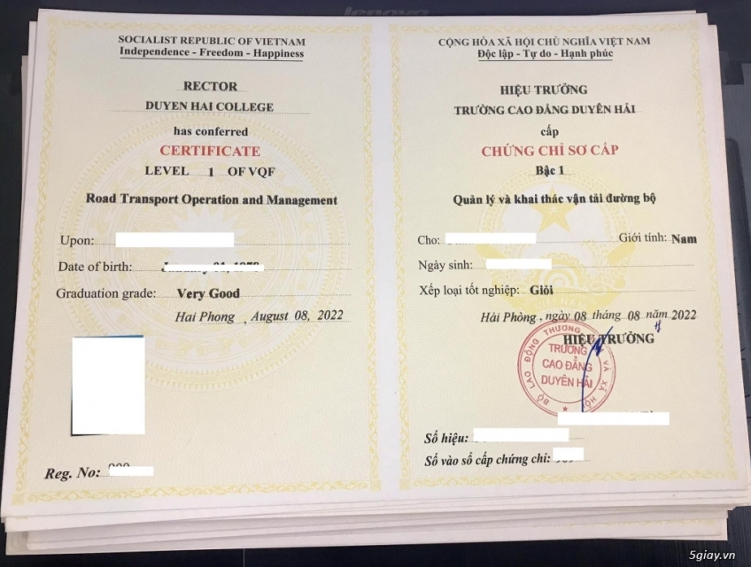 ĐĂNG KÝ HỌC LỚP ĐIỀU HÀNH - KHAI THÁC VẬN TẢI ĐƯỜNG BỘ HỌC ONLINE