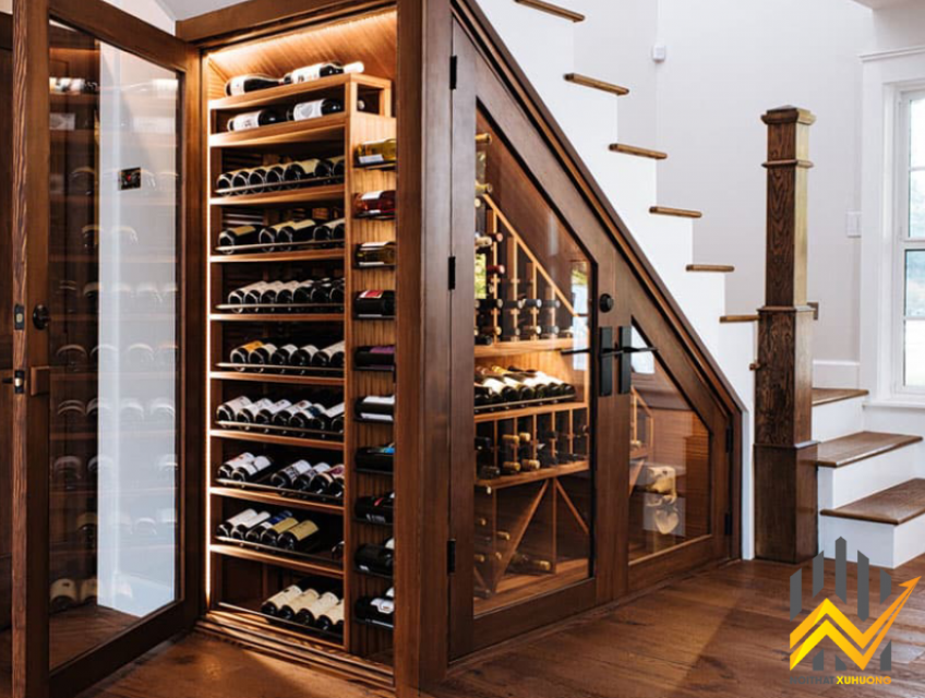 Đóng tủ rượu bằng nhôm kính | Nội Thất Xu Hướng