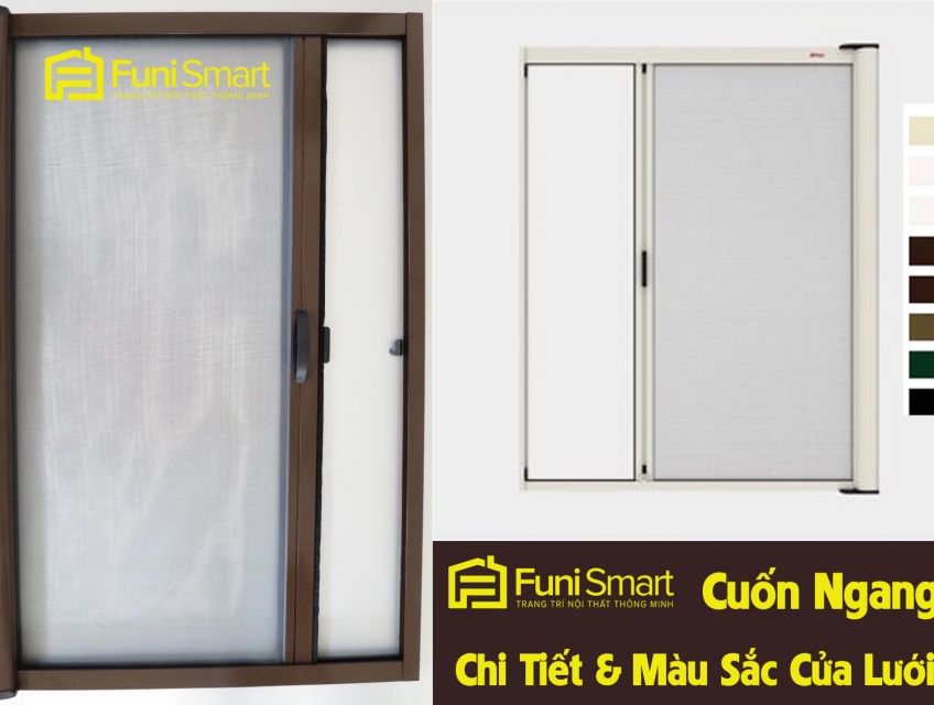 Cách Lựa Chọn Cửa Lưới Chống Côn Trùng Tự Cuốn Phù Hợp