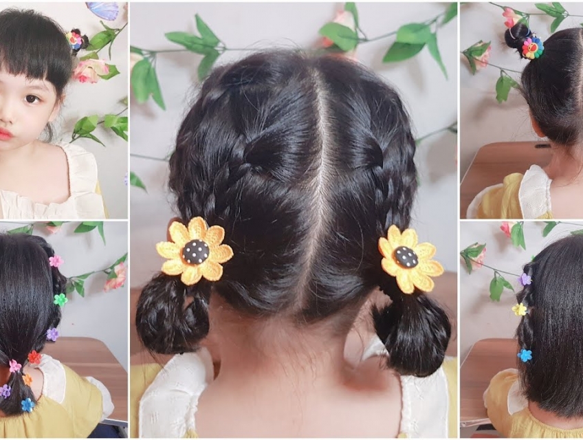 Dây buộc tóc đẹp cho trẻ em