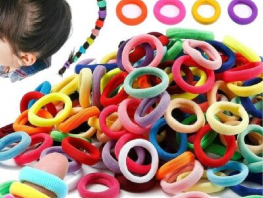 Thun buộc tóc đuôi ngựa-Phụ kiện thời trang không thể thiếu