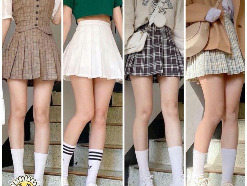 Một số kiểu chân váy ngắn phổ biến trong mùa hè?