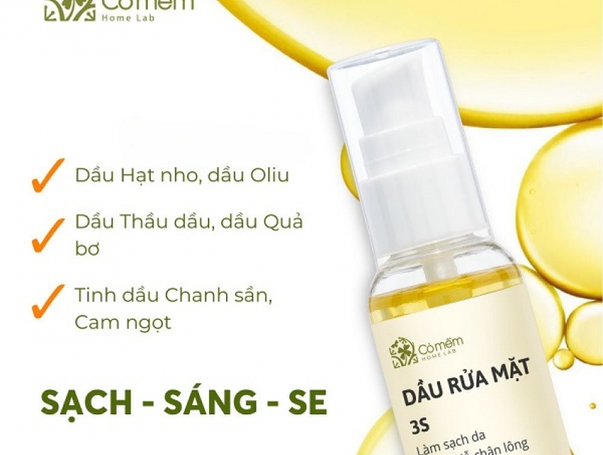 Combo Rửa Mặt Sạch Sâu - Double Cleansing Từ Thiên Nhiên