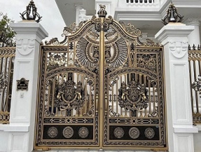 Ráp thiết bị đóng mở cửa cổng chất lượng cao