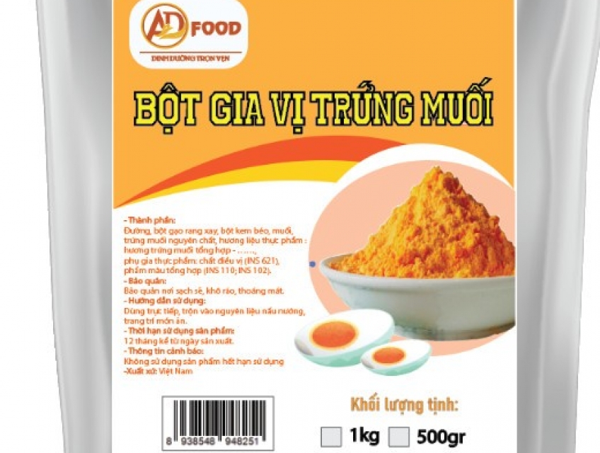 Bột Trứng Muối nhà ADFOOD CÓ GÌ (Lê Nghiệp)