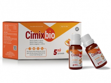 Men Vi Sinh - Cimixbio 3 trong 1 (05 lọ x 10 ml) - 150.000