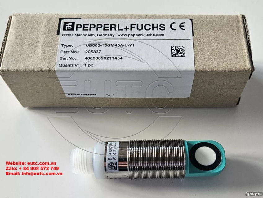 Cảm biến siêu âm Pepperl Fuchs