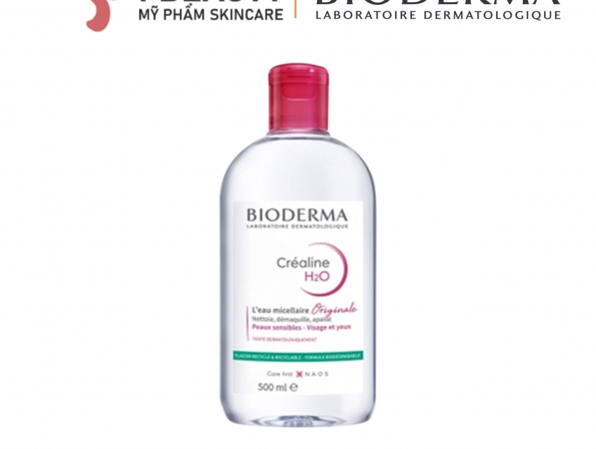 Nước Tẩy Trang Bioderma Crealine H2O Original Micellar Water 500ml - L
