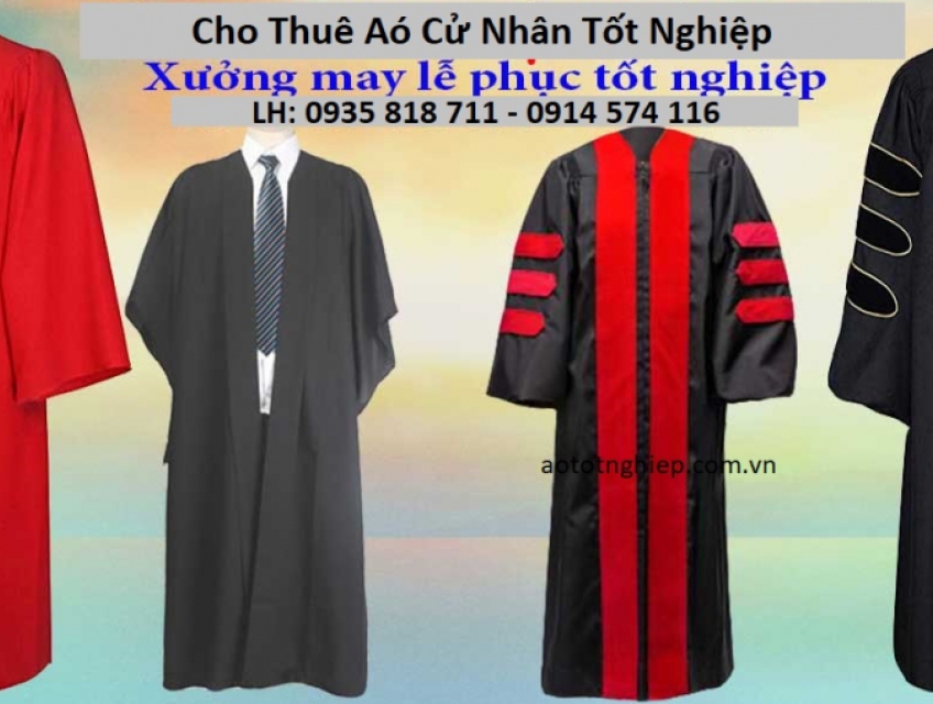 25 mẫu áo cử nhân đại học hot nhất mùa tốt nghiệp 2025