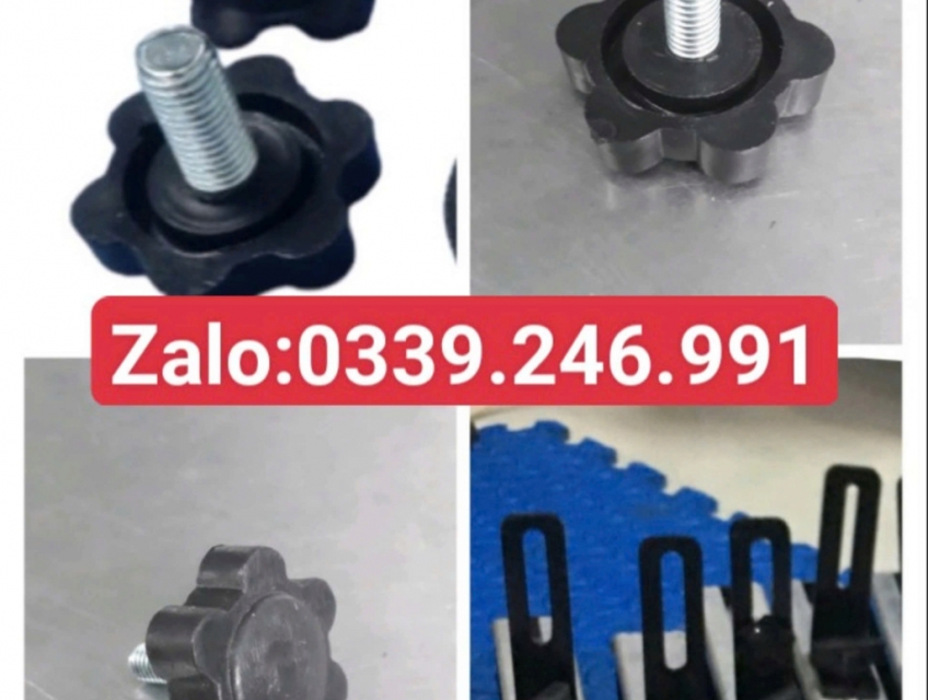 Núm tay siết hoa mai ren M5, M6,M8, M10