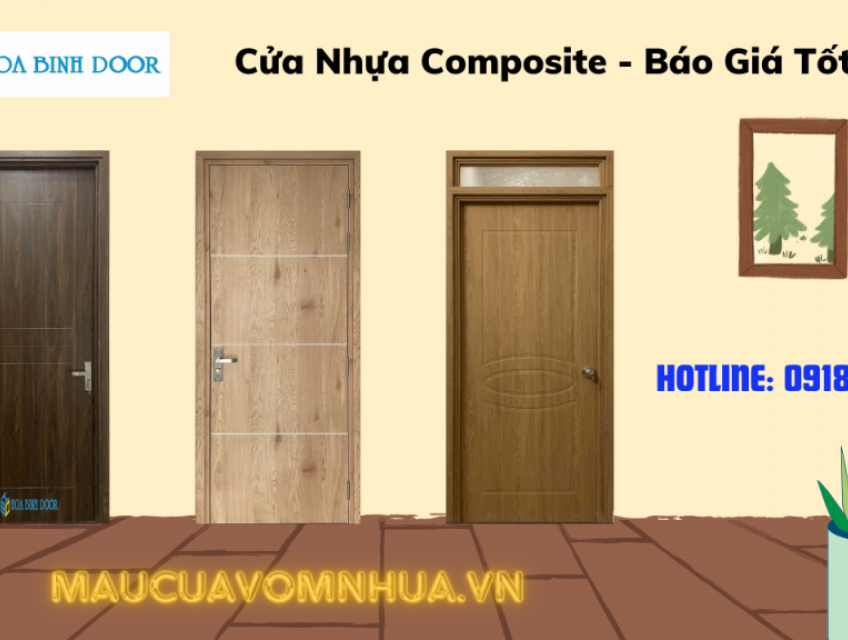 Cửa Nhựa Composite Cao Cấp từ HoaBinhDoor