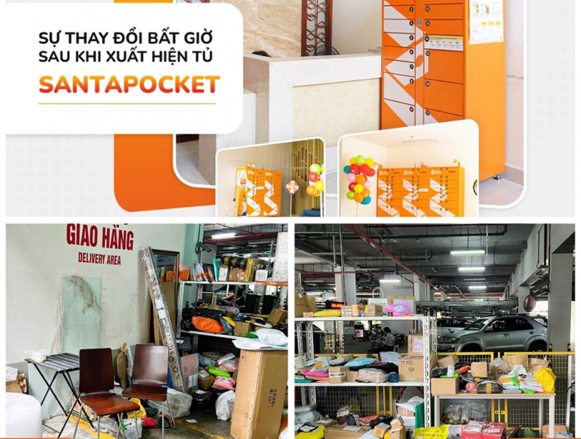 HÀNG LOẠT BÁO ĐƯA TIN VỀ GIẢI PHÁP GIAO NHẬN THÔNG MINH SANTAPOCKET