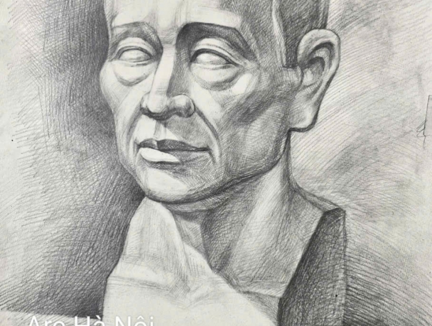 Lớp học vẽ ở Trần Cung Cầu giấy