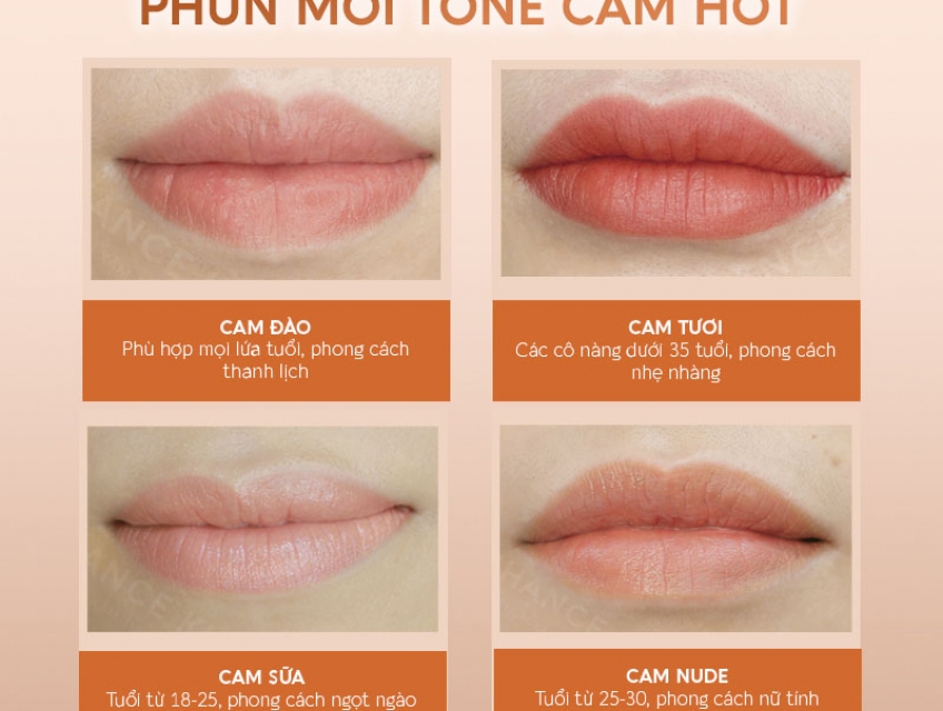 Bảng Màu Phun Môi: Lựa Chọn Màu Sắc Phù Hợp Với Phong Cách Trang Điểm