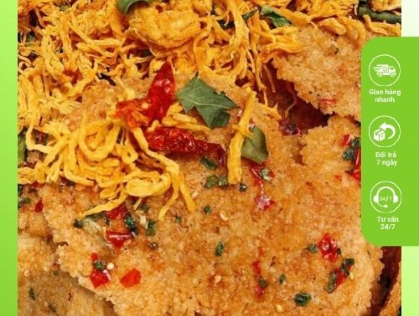 Cơm Cháy Khô Gà Chay - Món Ăn Vặt Ngon, Giòn Rụm Và Bổ Dưỡng