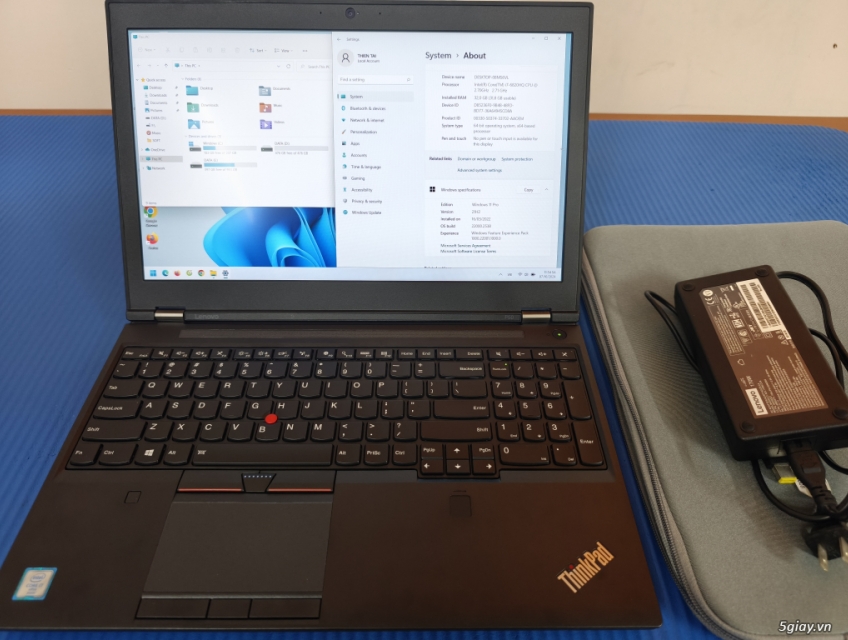 ThinkPad P50 mới keng, RAM khủng, SSD khủng