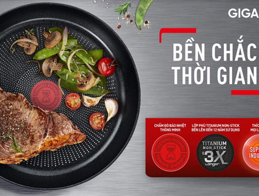 Chảo chiên Tefal model G2680272 | 20cm, chống dính, thermosport