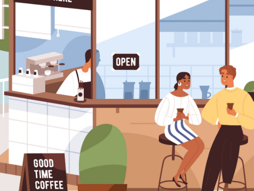 Bí Quyết Quảng Cáo quán cafe cho khách hàng Hàn Quốc