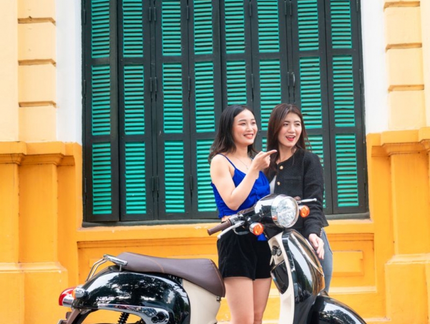 Xe Ga 50cc Giorno HSV2 Hyosung Korea Chất Lượng Hoàn Hảo