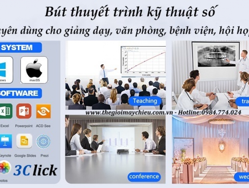 Cách chọn mua bút trình chiếu kỹ thuật số cho tivi