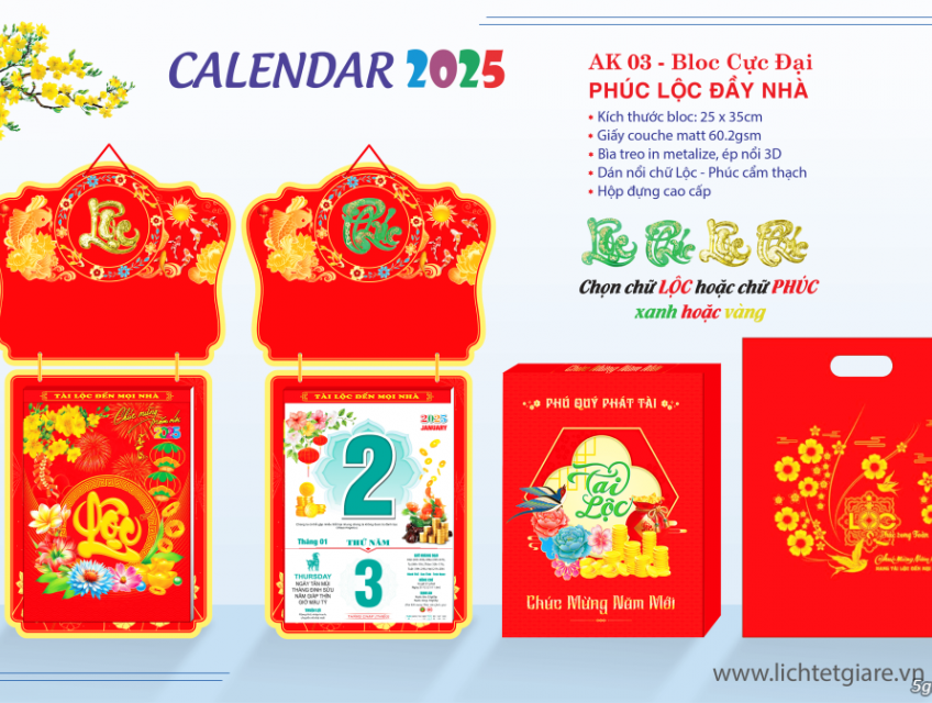 Dịch Vụ In Lịch Tết Tại Ninh Thuận: Uy Tín, Giao Hàng Nhanh