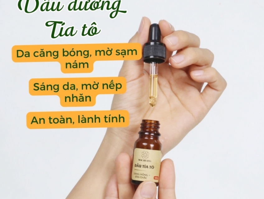 Dầu dưỡng tía tô