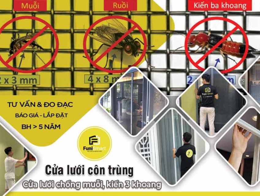 Lắp Đặt Cửa Lưới Chống Muỗi Giá Rẻ Uy Tín Tại Tỉnh Bến Tre