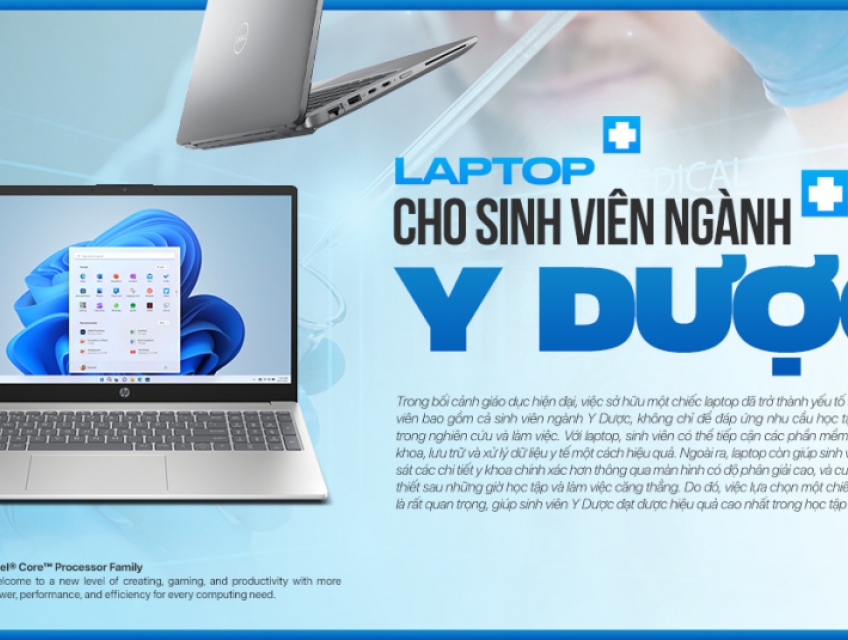 Top các mẫu laptop tốt nhất mà sinh viên Y Dược nên mua