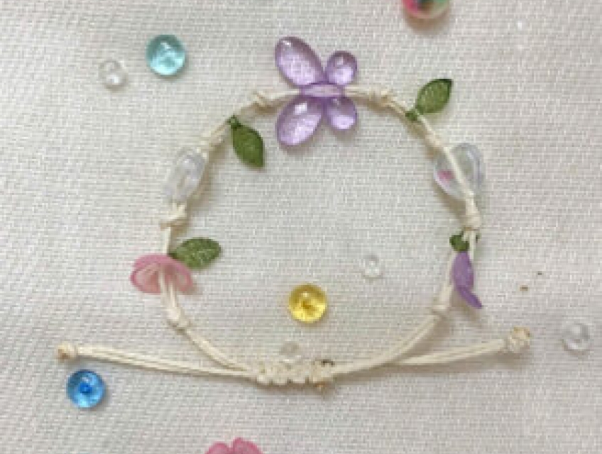 Vòng tay hạt charm chủ đề mùa thu eternity