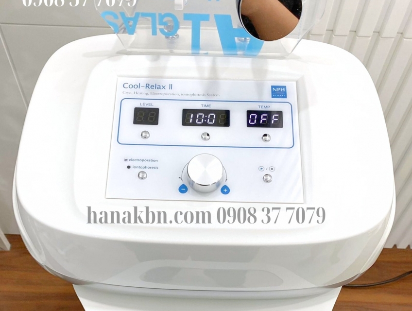Máy Điện Di Da Mặt Cool Relax II Hàn Quốc