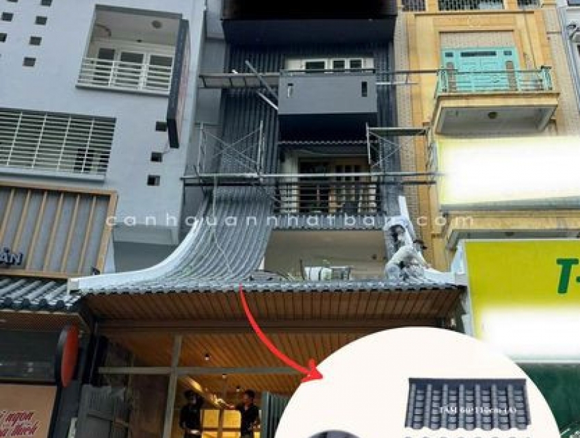 Ngói nhựa âm dương Nhật Bản 100% nhựa PVC nguyên sinh