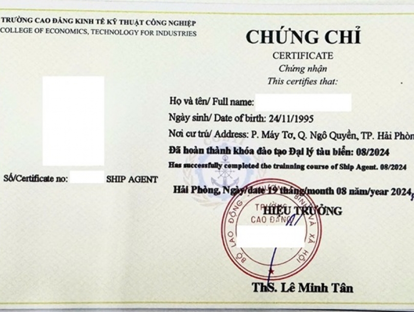 Tìm địa chỉ học chứng chỉ đại lý tàu biển tốt nhất