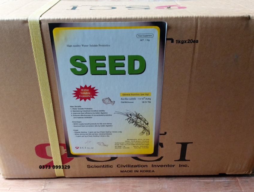 Bán Men tiêu hoá ngừa phân trắng Seed Hàn Quốc giá sỉ