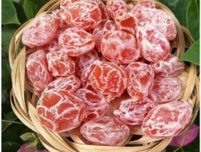 Xí muội hồng đào là gì?